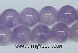 CNA406 15.5 inches 18mm round natural lavender amethyst beads