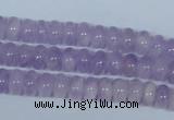 CNA407 15.5 inches 3*6mm rondelle natural lavender amethyst beads