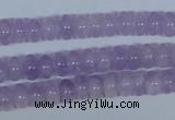 CNA408 15.5 inches 5*8mm rondelle natural lavender amethyst beads