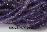 CNA59 15.5 inches 3*5mm faceted rondelle grade A natural amethyst beads