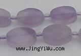 CNA723 15.5 inches 9*16mm oval amethyst gemstone beads wholesale