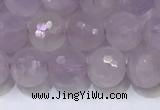 CNA789 15.5 inches 6mmm faceted round lavender amethyst beads