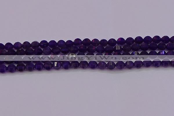 CNA931 15.5 inches 6mm pumpkin amethyst gemstone beads