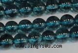 CNC422 15.5 inches 8mm round dyed natural white crystal beads