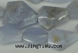 CNG1084 15.5 inches 15*20mm - 20*25mm freeform blue lace agate beads