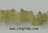 CNG1117 15.5 inches 8*12mm - 13*18mm nuggets lemon quartz beads