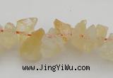 CNG1118 15.5 inches 8*12mm - 13*18mm nuggets citrine gemstone beads