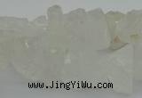 CNG1128 15.5 inches 8*12mm - 13*18mm nuggets white crystal beads