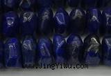 CNG1188 15.5 inches 6*14mm - 8*14mm nuggets lapis lazuli beads