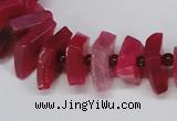 CNG1401 15.5 inches 10*15mm - 12*22mm nuggets agate gemstone beads