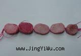 CNG1511 8 inches 20*30mm - 25*35mm freeform agate beads