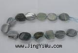 CNG1658 15.5 inches 22*28mm - 25*30mm freeform druzy agate beads