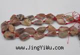 CNG1714 15.5 inches 15*20mm - 20*30mm nuggets sunstone beads