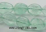 CNG227 15.5 inches 12-20mm*16-25mm nuggets green fluorite beads