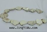 CNG2510 15.5 inches 25*30mm - 35*40mm freeform turquoise beads