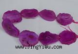 CNG2671 15.5 inches 30*40mm - 40*50mm freeform druzy agate beads