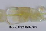CNG2706 15.5 inches 13*18mm - 15*20mm freeform natural citrine beads