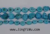 CNG2764 15.5 inches 15*20mm - 25*30mm freeform druzy agate beads