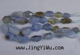 CNG2835 15.5 inches 12*16mm - 22*35mm nuggets blue lace agate beads