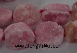 CNG3146 15.5 inches 12*16mm - 20*25mm freeform druzy agate beads