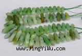 CNG3226 15.5 inches 10*20mm - 12*40mm faceted nuggets agate beads
