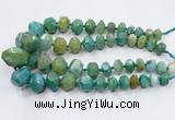 CNG3232 15.5 inches 12*16mm - 25*30mm nuggets agate beads