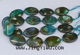 CNG3453 15.5 inches 30*40mm oval dragon veins agate beads