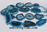 CNG3490 15.5 inches 35*40mm - 45*55mm freeform agate beads