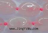 CNG351 15.5 inches 15*20mm - 25*30mm nuggets rose quartz beads