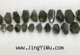 CNG3590 10*16mm - 15*30mm faceted nuggets labradorite beads