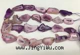 CNG3637 15.5 inches 22*30mm - 30*40mm freeform druzy agate beads