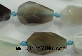 CNG375 15.5 inches 15*20mm – 20*35mm faceted nuggets agate beads