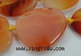 CNG447 15.5 inches 15*20mm – 30*40mm faceted nuggets agate beads