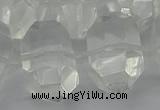 CNG5335 15.5 inches 13*18mm - 20*30mm faceted nuggets white crystal beads