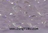 CNG5474 15.5 inches 12mm faceted nuggets white crystal beads