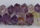 CNG5781 10*14mm - 12*16mm faceted nuggets amethyst beads