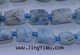 CNG5915 15.5 inches 4*6mm - 6*10mm nuggets rough larimar beads