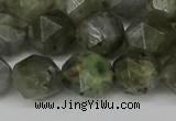 CNG6184 15.5 inches 10mm faceted nuggets labradorite beads