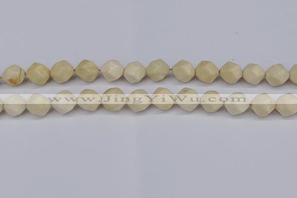 CNG6196 15.5 inches 10mm faceted nuggets jasper beads