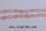 CNG6325 15.5 inches 14*18mm - 16*22mm freeform rose quartz beads