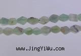 CNG6361 15.5 inches 14*18mm - 16*22mm freeform matte fluorite beads