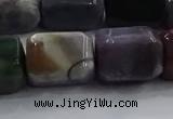 CNG6411 15.5 inches 15*20mm faceted nuggets Indian agate beads