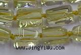 CNG6806 15.5 inches 5*8mm - 8*12mm nuggets lemon quartz beads