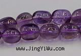 CNG6853 15.5 inches 8*12mm - 10*14mm nuggets amethyst beads