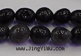 CNG6868 8*12mm - 10*14mm nuggets black rutilated quartz beads