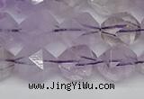 CNG7218 15.5 inches 12mm faceted nuggets amethyst beads wholesale