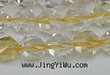 CNG7231 15.5 inches 8mm faceted nuggets citrine gemstone beads