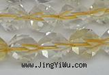 CNG7233 15.5 inches 12mm faceted nuggets citrine gemstone beads