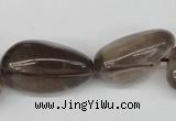CNG73 15.5 inches 10*14mm - 20*30mm nuggets smoky quartz beads