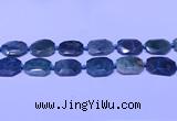 CNG7531 15.5 inches 18*25mm - 25*35mm faceted freeform chrysocolla beads
